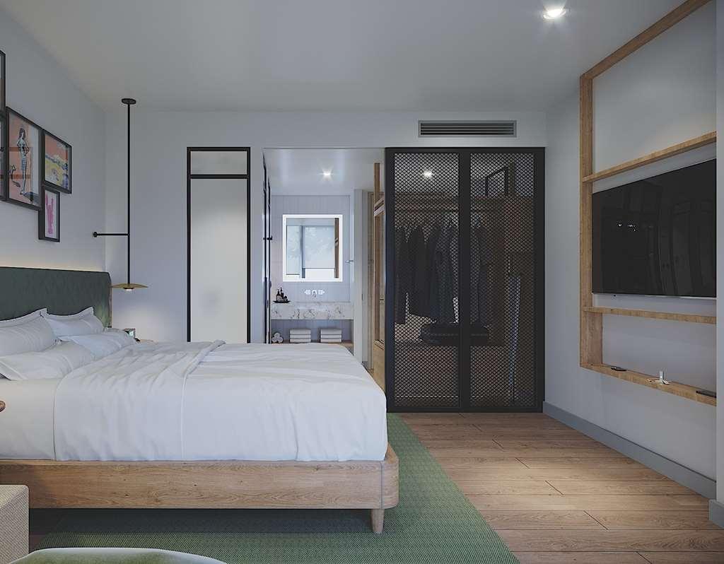 Hilton Garden Inn Tbilisi Riverview Стая снимка