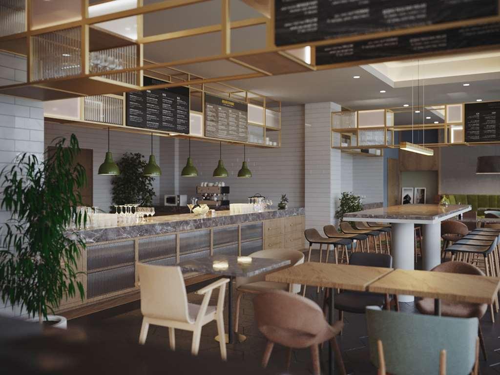 Hilton Garden Inn Tbilisi Riverview Ресторант снимка